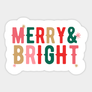 Merry Christmas Sticker